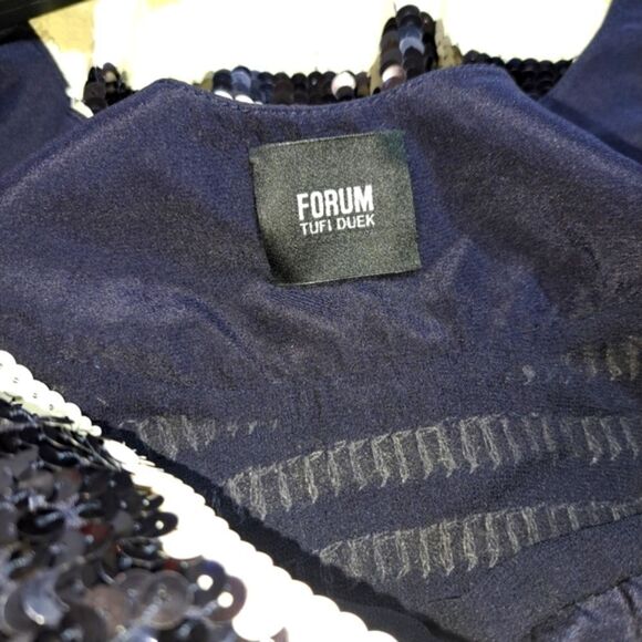 NWT Forum Tufi Duek Sequin Top - Picture 8 of 8